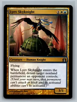 Magic The Gathering Return to Ravnica Lyev Skyknight #179/274 MTG TCG CCG - Image 1