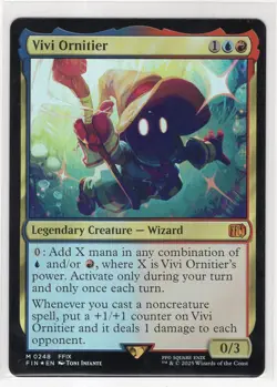 MTG Final Fantasy Foil Mythic #0248 Vivi Ornitier - Image 1
