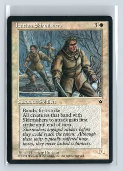 ICATIAN SKIRMISHERS - MTG Magic the Gathering Card - Fallen Empires - Rare - Image 1