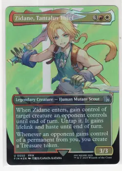 MTG Final Fantasy Surge Foil #0550 Zidane Tantalus Thief - Image 1