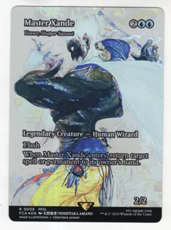 MTG Final Fantasy Through The Ages Foil Rare #0006 Master Xandle - Image 1