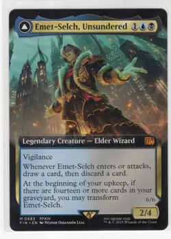 MTG Final Fantasy Mythic #0483 Emet Selch Unsundered - Image 1