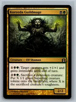 Magic The Gathering Return to Ravnica Korozda Guildmage #176/274 MTG TCG CCG - Image 1