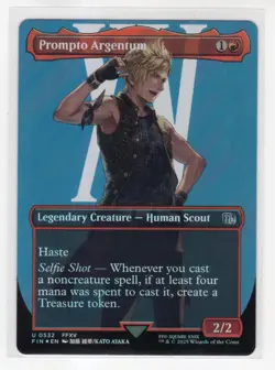 MTG Final Fantasy Surge Foil #0532 Prompto Argentum - Image 1