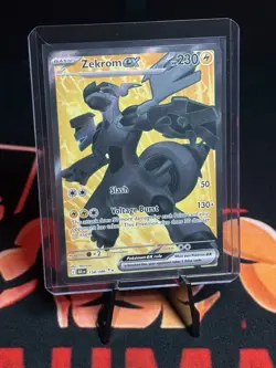 Zekrom ex 158/086 BLK EN: Black Bolt Holo Pokemon TCG English Full Art - Image 1