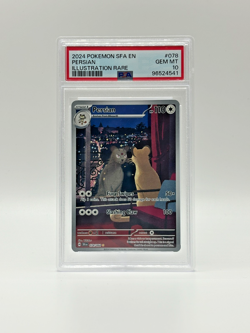 Pokemon Persian 078/064 Sv: Shrouded Fable Illustration Rare - PSA 10 - Image 1
