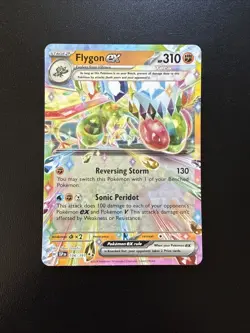 FREE SHIPPING Pokemon TCG Flygon ex 106/191 SV08: Surging Sparks Double Rare NM - Image 1
