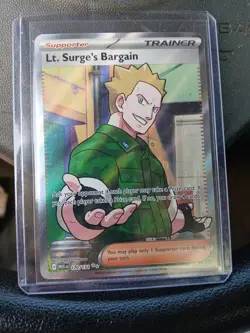 Pokemon Mega Evolution Lt. Surge's Bargain 170/132 Ultra Rare - Image 2