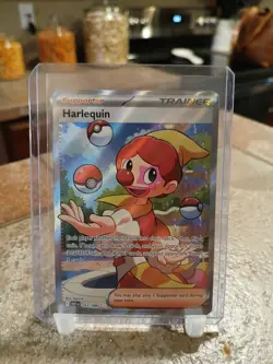 Pokemon TCG Harlequin Full Art Trainer 163/086 SV: White Flare - Image 1