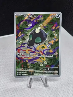 2025 Pokemon Mega Evolutions SHROODLE 149/132 Illustration Rare - Image 1