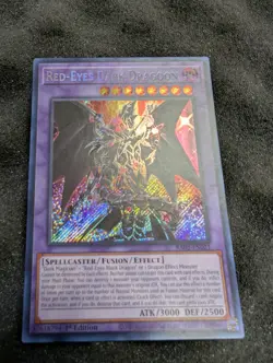 Yugioh Red-Eyes Dark Dragoon RA02-EN021 Secret Rare 1st Ed NM - Image 1