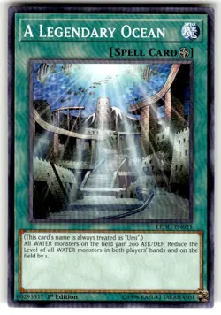 A Legendary Ocean LEDU-EN021 Legendary Duelists 1st Edition Yugioh NM Near Mint - Image 1
