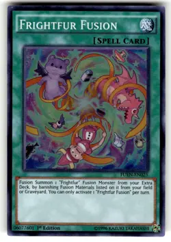 Frightfur Fusion FUEN-EN025 Fusion Enforcers 1st Edition NM Super Rare Yugioh! - Image 1