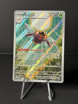 Ninjask 137/132 Illustration Rare Mega Evolution NM English Pokemon card - Image 1