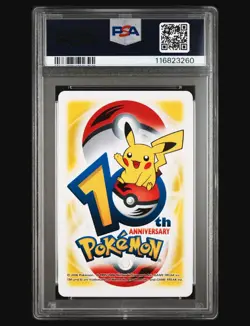 Lugia- PSA 10 - 2006 JPN Pokemon Center 10th Anniversary Playing Card - Image 2