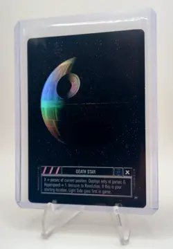 Rare Star Wars SWCCG CCG Death Star Reflections II Foil Card - Image 1