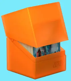 ULTIMATE GUARD BOULDER POPPY TOPAZ Standard Sized DECK CASE 80+ Card Storage Box - Image 3