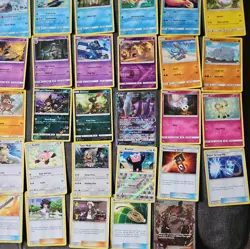 Pokemon Cards Sun & Moon Burning Shadows Set 57/147 Part Complete Set - Image 5