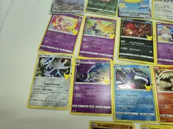 Pokemon Cards Lot 22 Cards Holo Rare Promo Celebrations - Image 4