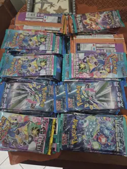 Around 200 Pokemon Booster Pack Lot SEALED Cards! (Japanese and Korean) - Image 1
