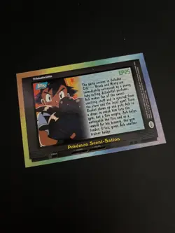 Pokemon Pokemon Scent-Sation EP25 Topps 1998 Trading Card Vintage TCG - Image 3