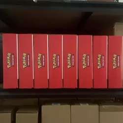 8 Pokemon Prismatic Evolutions 8 Mini-Tins with Promo Cards Costco - Image 1