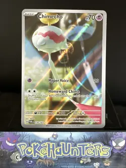 Pokemon Card Chimecho 179/167 Twilight Masquerade Illustration Rare Near Mint - Image 1