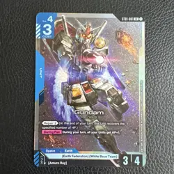 Gundam ST01-001 Legend Rare NM Gundam Card Game Starter Deck 1 Heroic Beginnings - Image 1