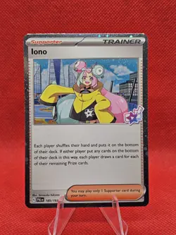 Iono Premium Tournament Collection Holo Stamped Cosmos 185/193 Pokemon TCG Card - Image 1