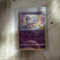 Pokemon TCG: Celebrations Mew 011/025 25th Anniversary Holo Rare Card - Image 1