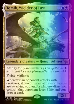 MTG Tomik, Wielder of Law (431/462) Murders at Karlov Manor NM FOIL - Image 1