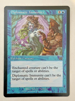 1x Diplomatic Immunity Mercadian Masques MTG Magic the Gathering LP - Image 1