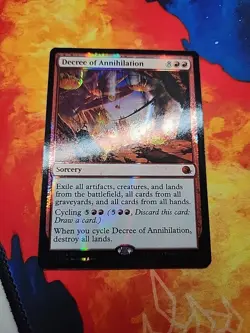Decree of Annihilation - From the Vault: Annihilation (V14) - Foil - NM - Image 1