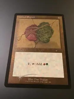 MTG Secret Lair #288 Gruul Signet Retro Frame Etched Foil NM - Image 1