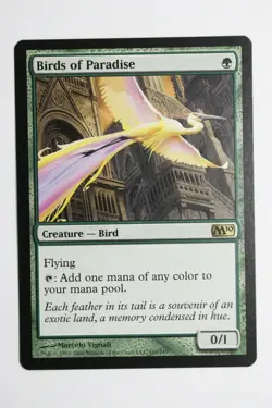 Magic the Gathering MTG Core Set 2010 M10 Birds of Paradise NM - Image 1