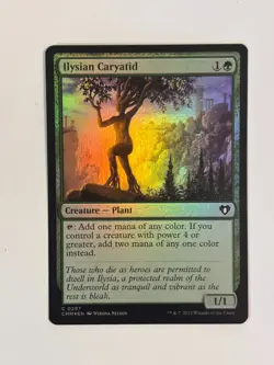 Ilysian Caryatid Commander Masters Foil Magic the Gathering MTG - Image 1