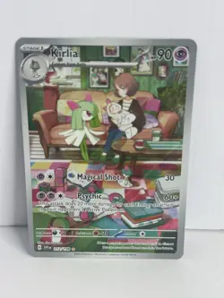 Pokemon TCG - Kirlia 212/198 Scarlet & Violet Illustration Rare Near Mint, Holo - Image 1