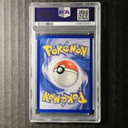 Metapod, 1st Edition Base Set, 54/102, Pokemon, WOTC 1999, (PSA 8) - Image 2