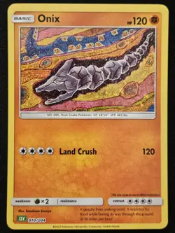 Onix 010/034 CLV Classic Collection Venusaur Deck Holo Pokemon TradingCG 2023 NM - Image 1