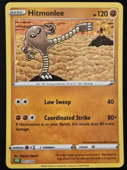 Hitmonlee 011/034 CLV Classic Collection Venusaur Deck Holo Pokemon TCG 2023 NM - Image 1