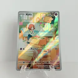 Ralts 211/198 Sv01: Scarlet & Violet Base Set Holo Illustration Rare Pokemon NM - Image 1