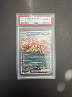 2023 Pokemon OBF en Charizard EX 125/197 PSA 10 Gem mint - Image 1