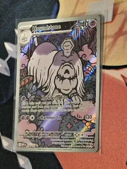 Pokemon TCG Mega Evolutions Houndstone Illustration Rare 144/132 Near Mint - Image 2