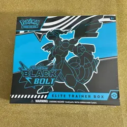 Pokemon Black Bolt Elite Trainer Box ETB Sealed In-Hand - Image 1