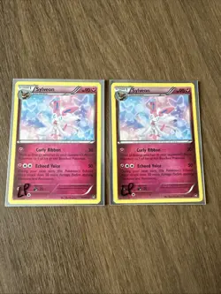 Pokemon TCG Sylveon 72/111 XY Furious Fists Regular Rare LP - Image 3