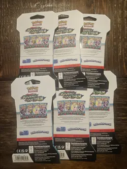 (6) Pokemon Journey Together Sleeved Booster Packs Lot Of 6 - Image 3
