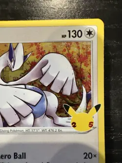Pokemon TCG Lugia Celebrations 022/025 Holo Holo Rare 25th Anniversary - Image 4