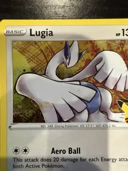 Pokemon TCG Lugia Celebrations 022/025 Holo Holo Rare 25th Anniversary - Image 5