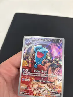 Pokemon TCG Team Rocket’s Wobbuffet 203 Full Art Promo Destined Rivals ￼ - Image 4