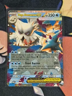 Pokemon TCG Mega Evolutions Mega Abomasnow EX Doube Rare 36/132 Near Mint - Image 1